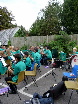 Flutes, saxes, basses, percussion