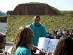 Fort Nelson tour training section flutes, Jon