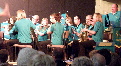 Training section flutes, saxes, drums