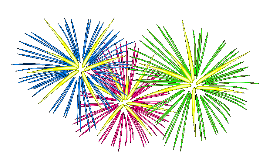 Celebratory fireworks